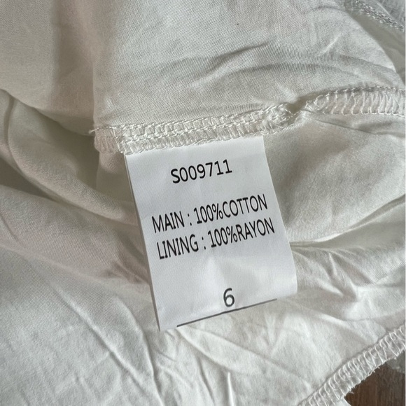 Showpo. Fancy A Spritz Square Neck Embroidered Mini Dress - Picture 12 of 14